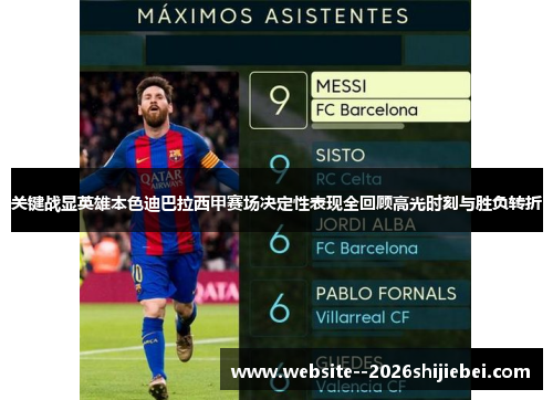 关键战显英雄本色迪巴拉西甲赛场决定性表现全回顾高光时刻与胜负转折